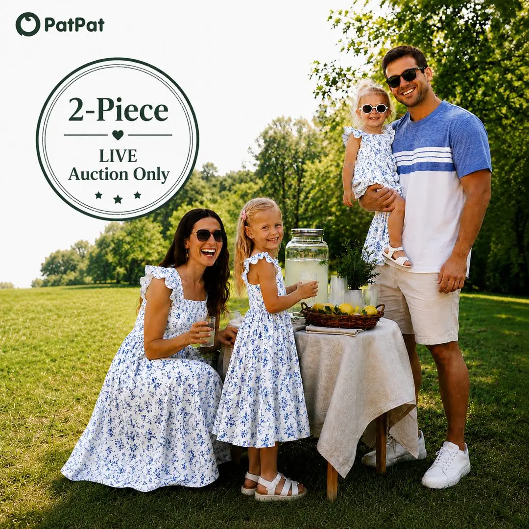 [LIVE Auction by Influencer] PatPat Influencer Auction Redemption, 2-Piece Family Matching Collection