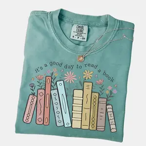 Comfort Colors Cute Teacher Shirt, Its A Good Day To Read A Book, Back to School, Bookish Shirt, Book Lover Teacher, Elementary Teacher
