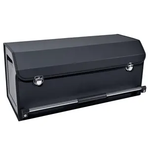 XCF,Car Trunk Storage Box with Handle for Summer, Multifunctional Car Accessories,Foldable Car Trunk Storage Box, Car Organization Bag, Portable Car Interior Trunk Organizer，