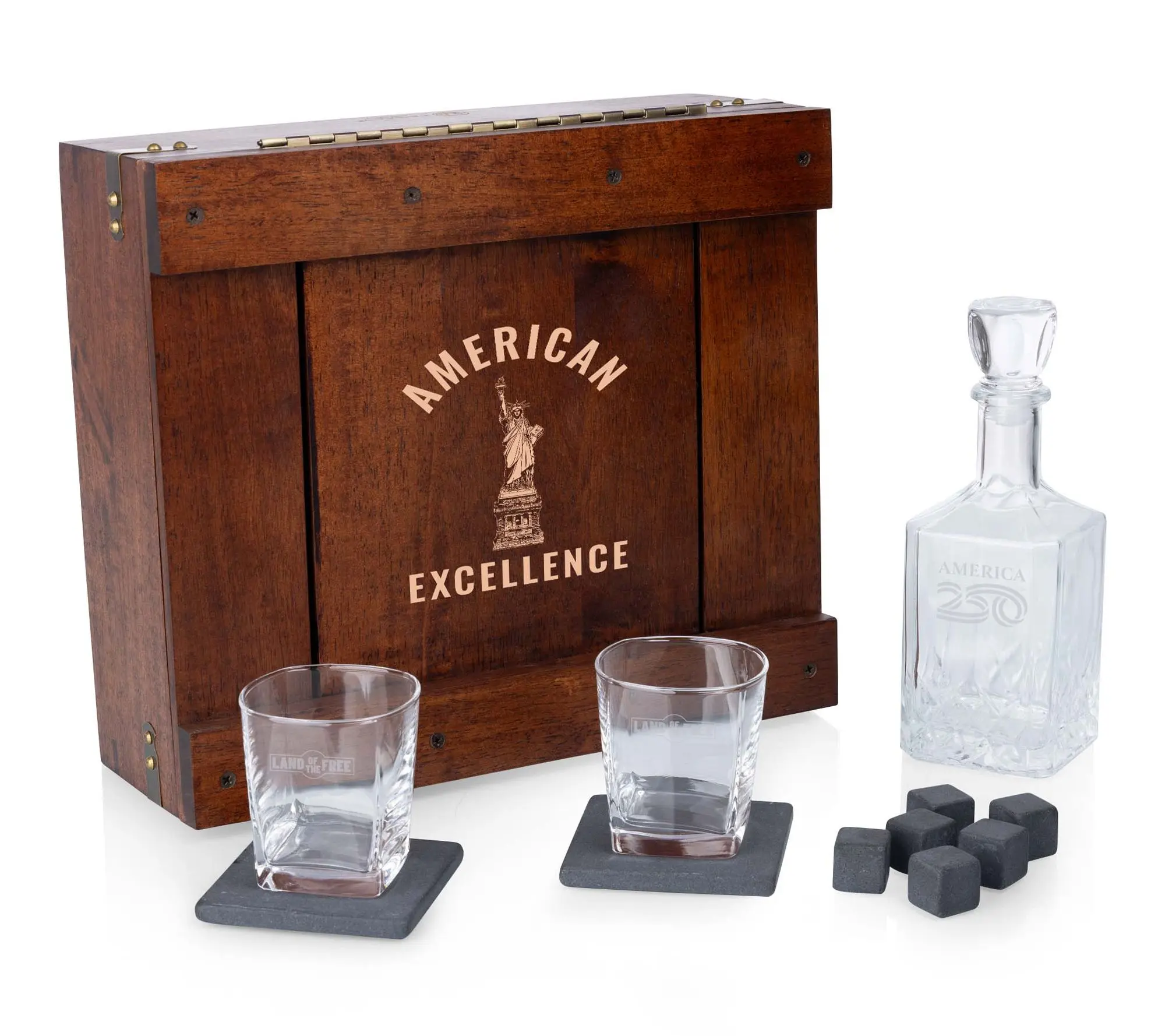 Legacy America250 Whiskey Box Gift Set with Decanter Legacy America250 Whiskey Box Gift Set with Decanter