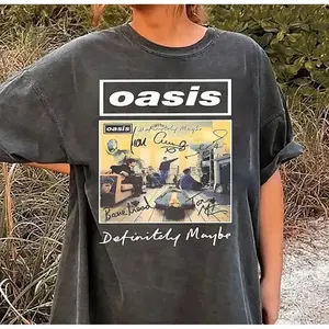 Vintage Oasis T Shirt, 90S Oasis T Shirt, Oasis Merch, Oasis Tour T Shirt