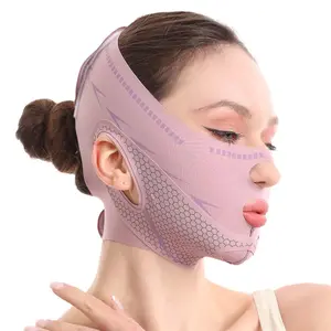 Graphene V-face Lifting Mask for Tighter Facial Contours Reduces Nasolabial Folds & Double Chin Comfortable Breathable Sleep Bandage tiktokshopspringglowup