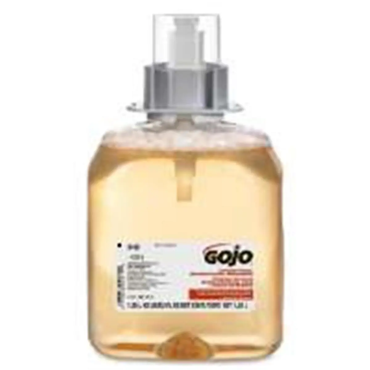 Gojo GOJ516203EA Foaming Antibacterial Germ-Killing Hand Soap Sealed Refill - 1250 ml (3 lbs), Orange Scent, 1,700 Hand Washes, 4 l x 5 w x 9 d in Home Cleaner