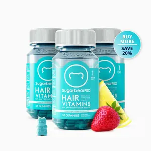 SugarbearPRO Hair Vegan Vitamin Gummies - 3 Month Supply + Free Gift