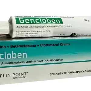 Gencloben cream for acné
