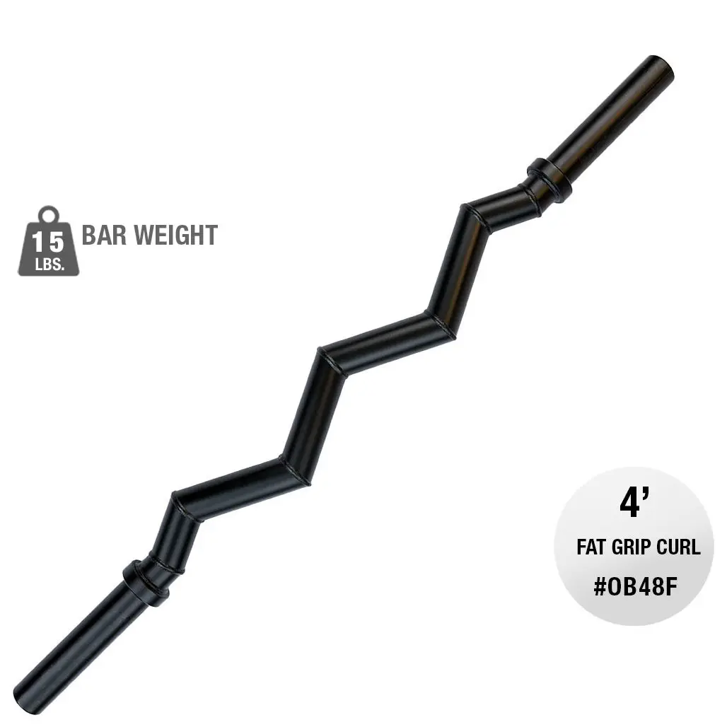Body-Solid Olympic Fat Grip EZ Curl Bar