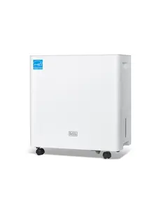 BLACK+DECKER Portable Dehumidifier, Extracts 36.39-Pint Per 24-Hours, Dehumidifier for Home up to 3000 Sq. Ft. Coverage, 10.56-Pint Bucket, Energy Star 6.0 Certified, BDM36WCDA, White