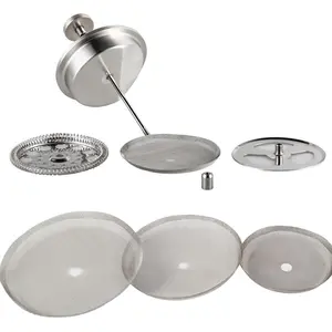 3PCS Reusable  for French Press  Mesh Filter Replacement for 350 800 1000ML TiktokShopSpringGlowUp