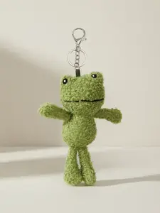 Cute Frog Design Keychain, Cute Animal Design Keychain for Women & Men, Fashion Accessories for Bag Decoration, Keychain For Bags