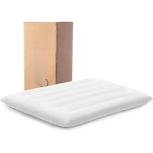 Ultra Thin Flat Pillows  Size Set of 1 Pack, 2 Inch Height Slim Pillows, Down Alternative Filled Low Bed Pillows for  and  Sleepers 18x36