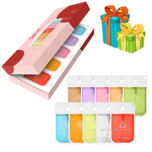 Portable Travel Size Hand Sanitizer Spray, 10 Counts/set Mist Spray Hand Sanitizer, Refresh Hand Wash Spray for Women & Girls, Moisturizing Hand Sanitizer, Travel Essentials