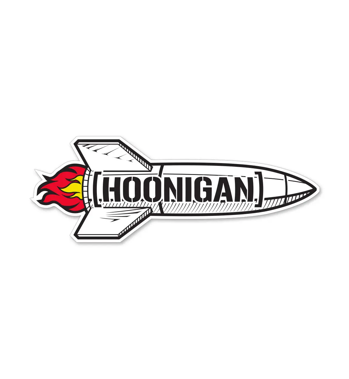 Hoonigan ROCKET Sticker (8")