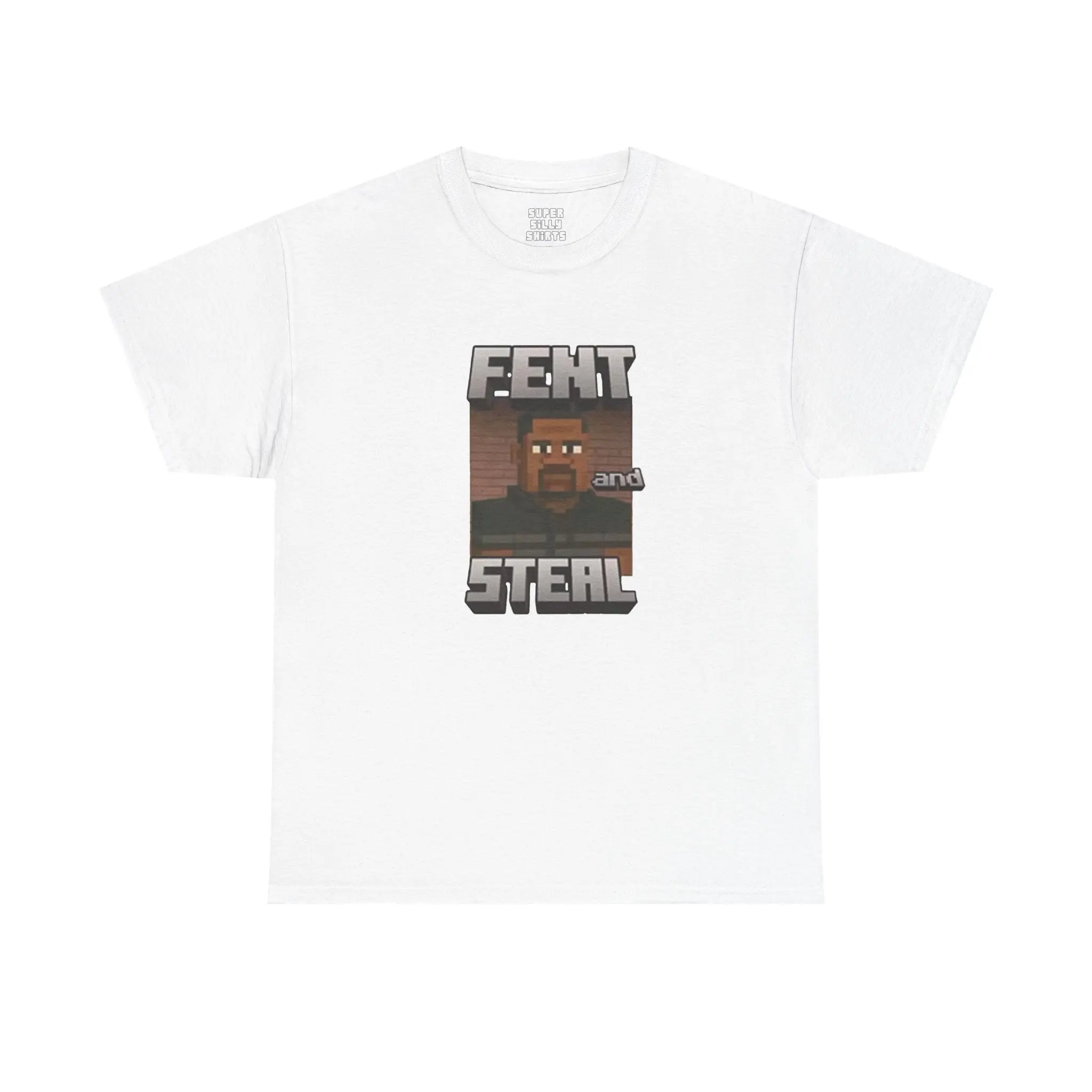 Funny Minecraft Unisex Heavy Cotton Tee
