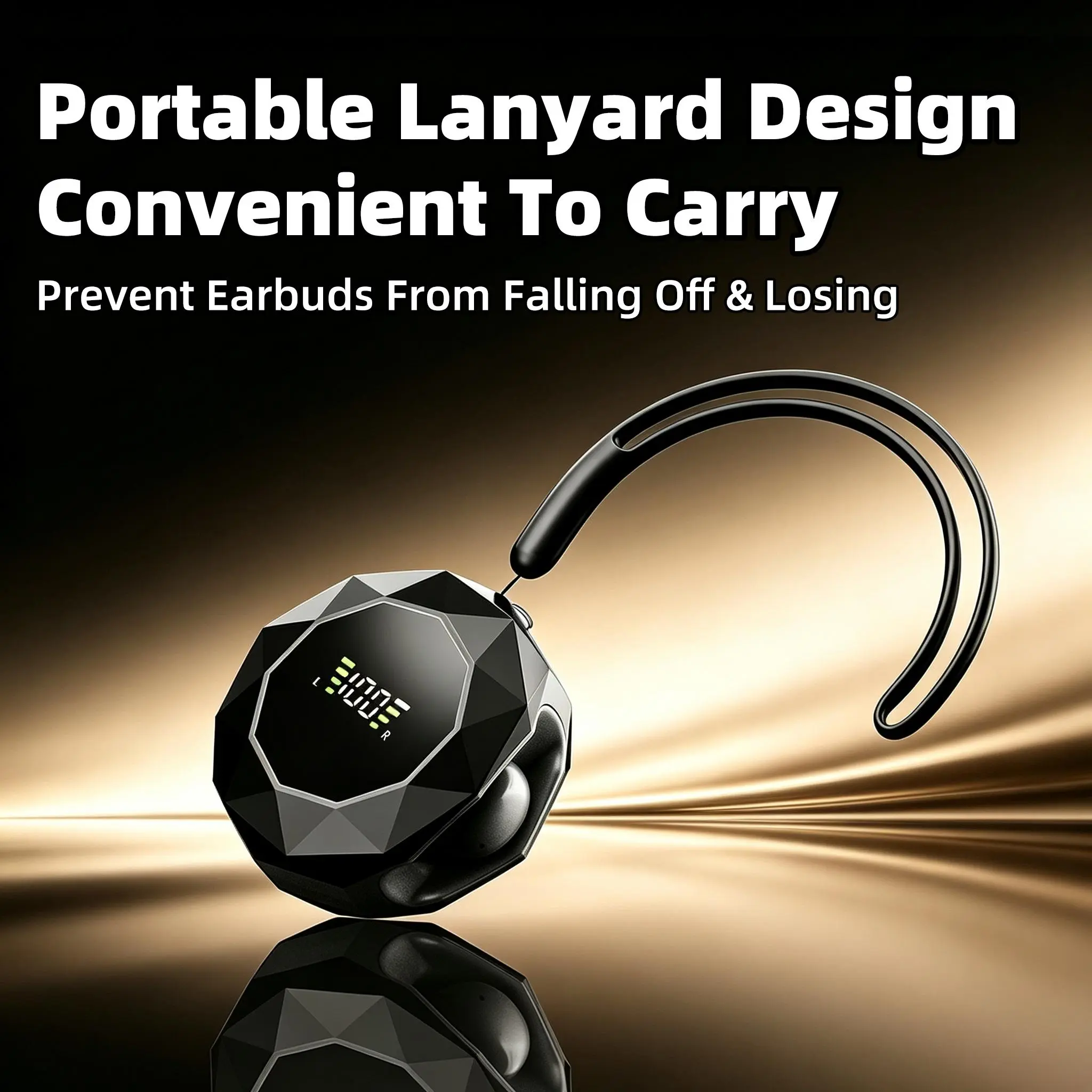 Ultra Tiny Wireless Bluetooth Sleep Earbuds - Lightweight Invisible Audio Device, Pain-Free Wear, 0 Ear Pressure for Side Sleeping, Noise Isolating, Long-Endurance Charging Headphone (Ideal for Bedtime, Long Journeys)
