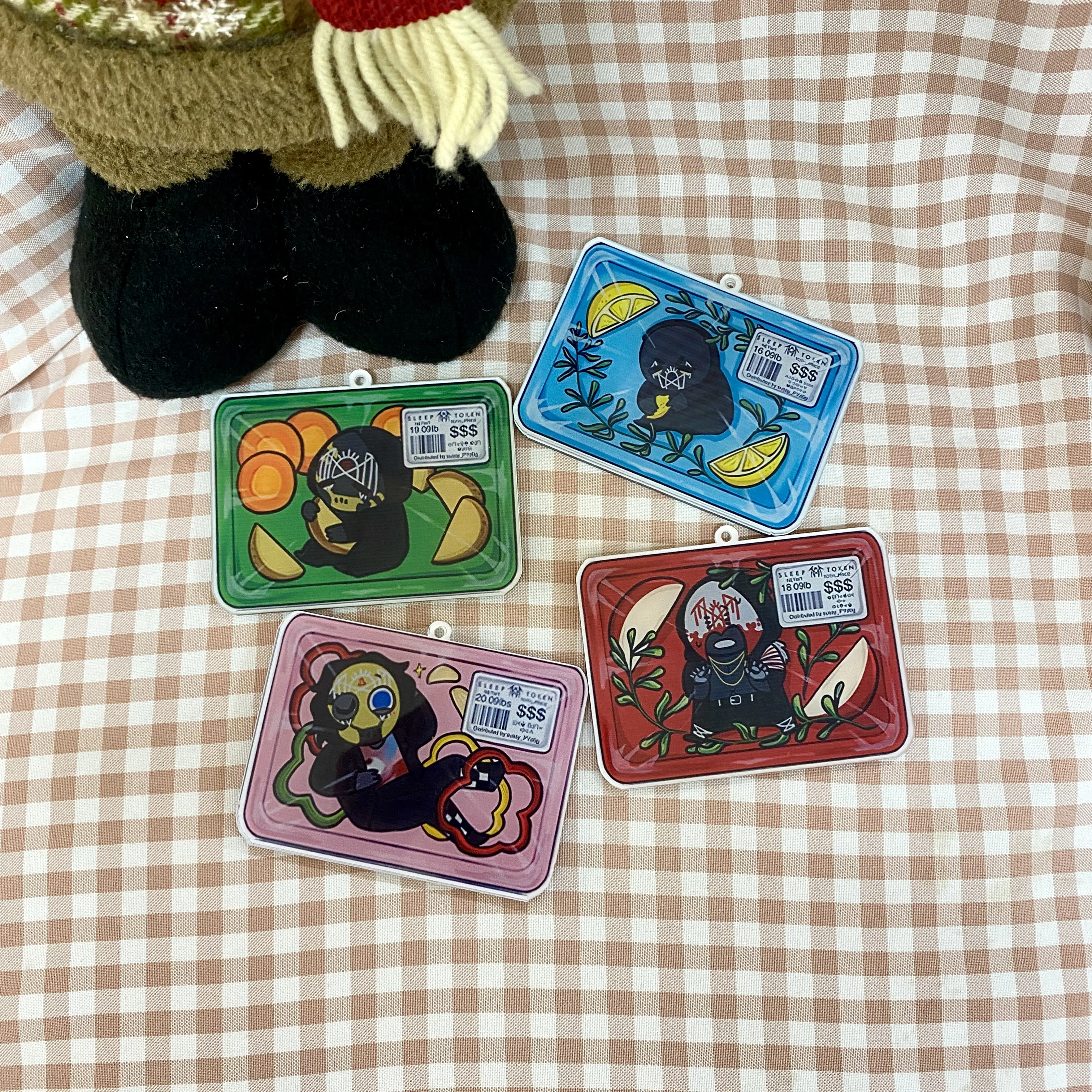 Christmas Sleep Token Ornament, Chibi Sleep Token Merch, Christmas Gifts