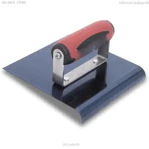 Straight Concrete Edger, 6 x 6 Blue Steel , 5/8 Lip x 1/2 Radius,  The , 163BDAAGlowHub30AAPuraVidaHome40DD14HUB STORE