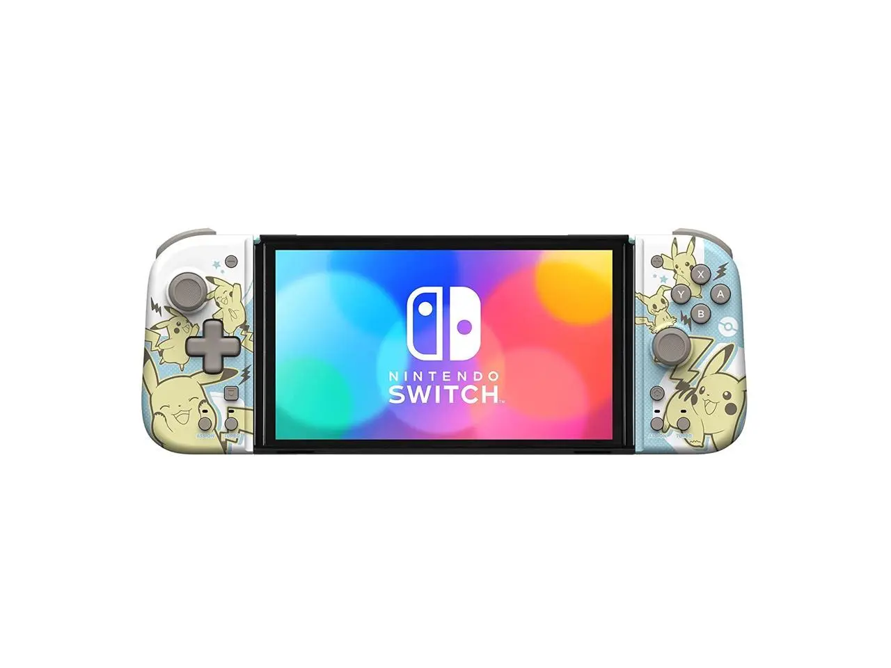 HORI NSW-410U Nintendo Switch Split Pad Compact (Pikachu & Mimikyu) Ergonomic Controller for Handheld Mode HORI NSW-410U Nintendo Switch Split Pad Compact (Pikachu & Mimikyu) Ergonomic Controller for Handheld Mode