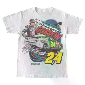 Vintage 90s Jeff Gordon Nascar Tee, Retro Graphic Style Racing Shirt billabongshirts