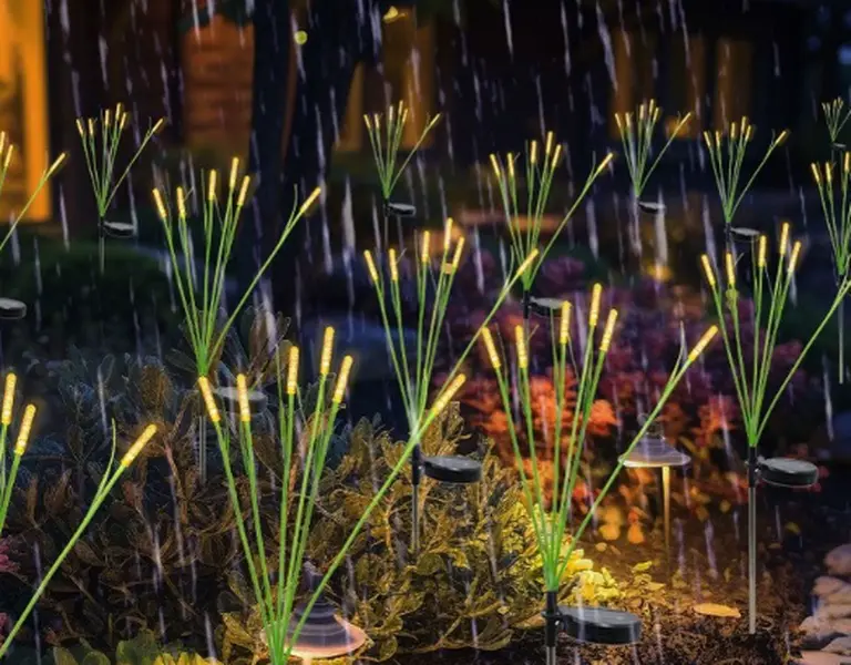Solar Bubble Stick Light Outdoor Ground Lamp Courtyard Lamp Waterproof Lawn Lamp Landscape Lamp Garden Villa Reed Lamp
