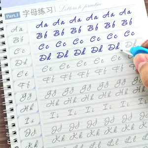 Beautiful English Round Lettering Practice Pad Set, Beginner Calligraphy Kit for University Students & Adults, Fine Writing Tools, Learning Tool, Office School Supplies