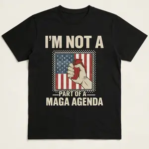 Don’t Wanna Be an American Idiot Punk Rock I’m Not a Part of a MAGA Agenda Shirt – Political Protest T-Shirt