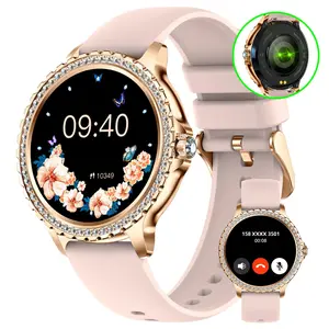 Women's Smartwatch, Multifunctional Smart Watches with Answer/Make Calls/Multiple Sports Modes/Message Reminder, Waterproof Watch Compatible with iPhone Android Phones, Mother's Day Gift, Gifts for Mums
