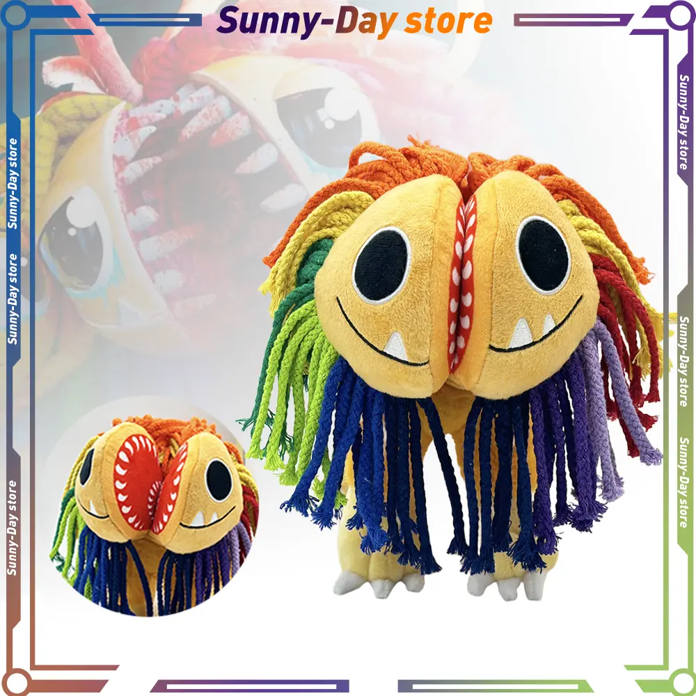25cm New Nightmare Critters Plush Anime Plush Kawaii Room Decoration Soft Doll Pendant Collection Birthday Gift for Kid