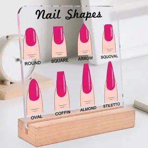 Nail Tech Gift for Women, Funny Acrylic Sign, Office Desk Accessory, Dorm Room Decor, Thank You Appreciation for Manicurists, Acrylic Plaque, Creative Desktop Decoration, Desk Signage Decoration, Desk Signs Ornament