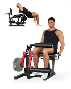 Garvee Leg Extension and Curl Machine , 700LBS Capacity Seated Leg Extension Machine for Lower Body Workouts – Adjustable Hamstring Curl Machine & Leg Workout Machine for Home Gym