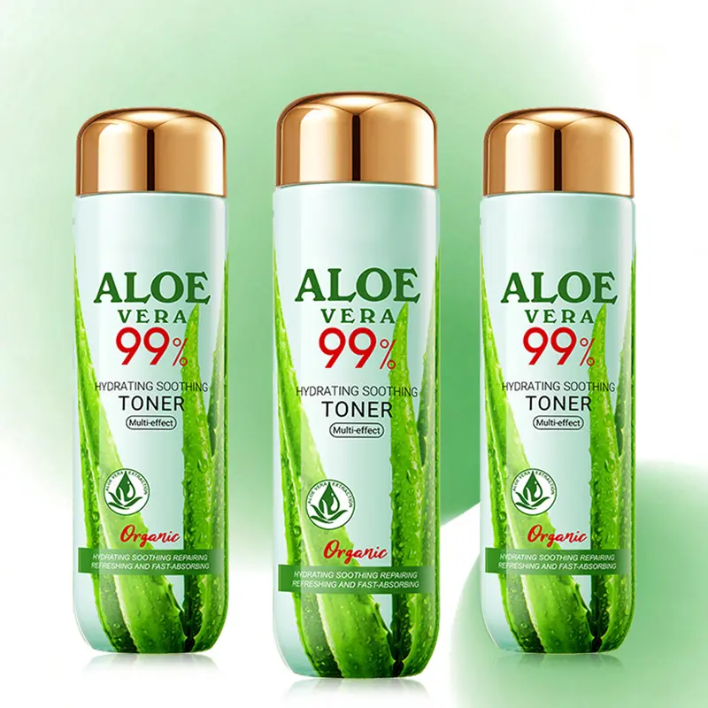 3PCS Hydrating Facial Toner with 99% Aloe Vera & Hyaluronic Acid, Moisturizes Skin, Lightweight Daily Formula, 3 Pack, 4.58 fl oz, 3 Pcs Pack, Multi-Pack
