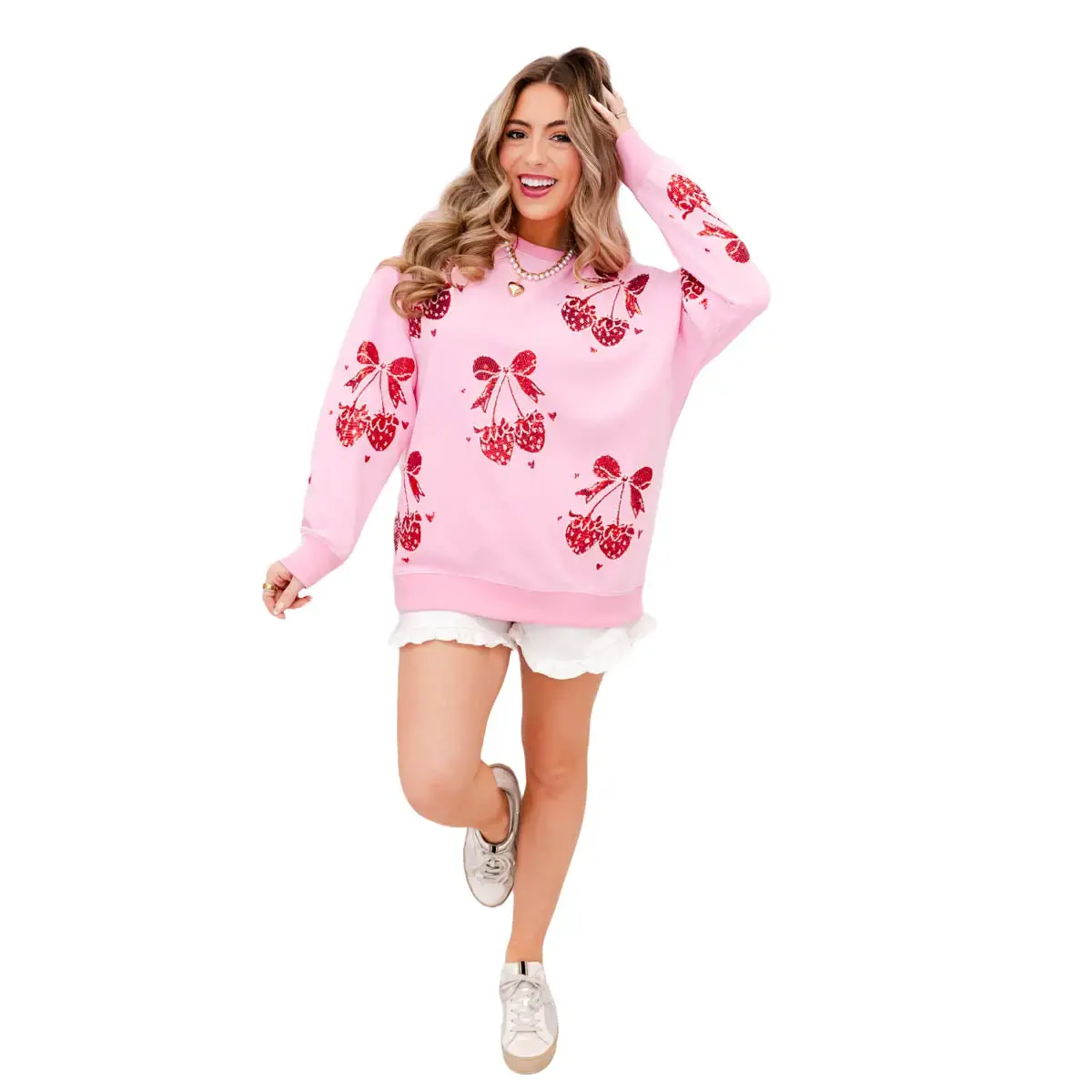 Strawberry Sweetheart Sweatshirt