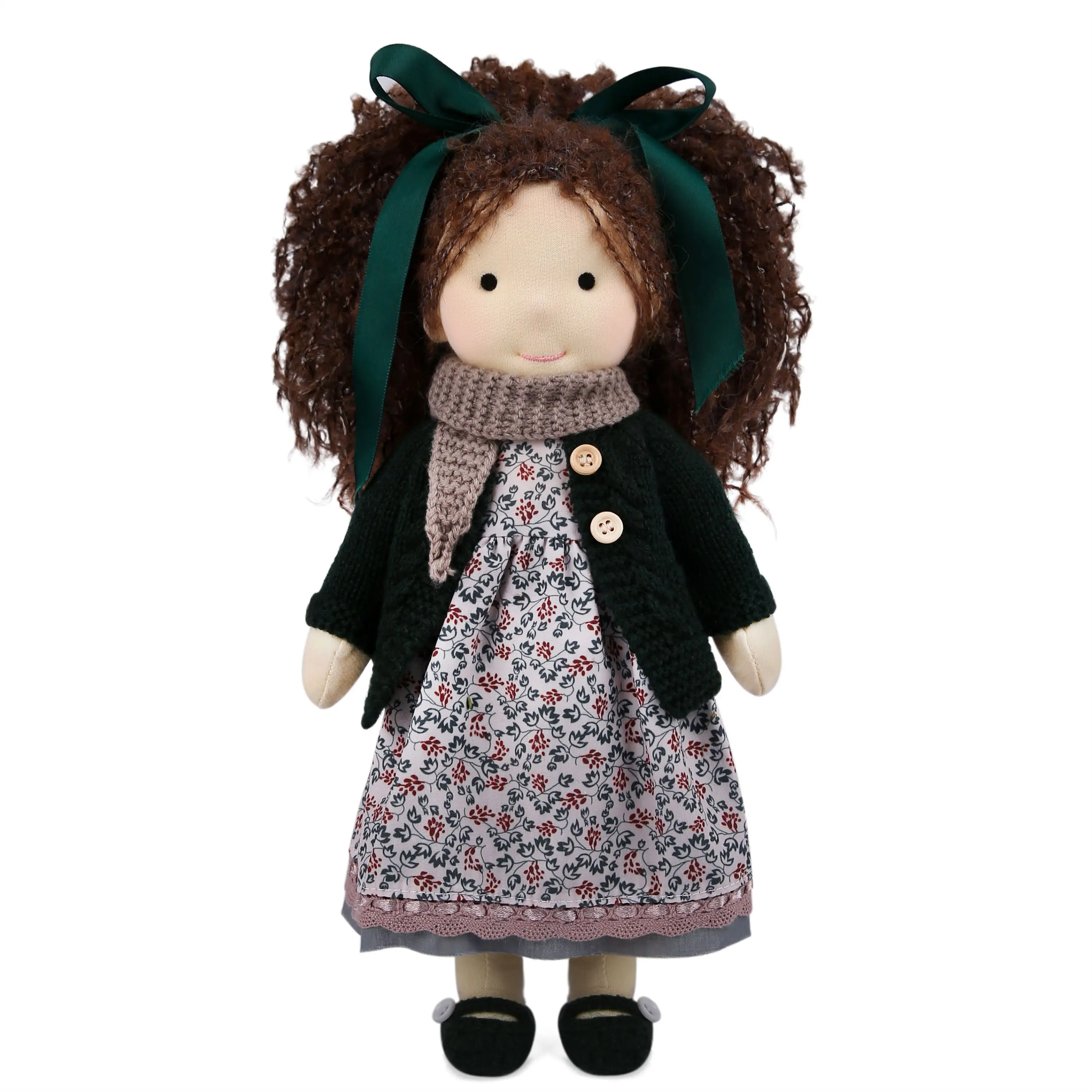 Handmade Waldorf Rag Doll (12") - Personalized Kids Birthday Gift, Soft Plush with Beautiful Box | Collector Toy