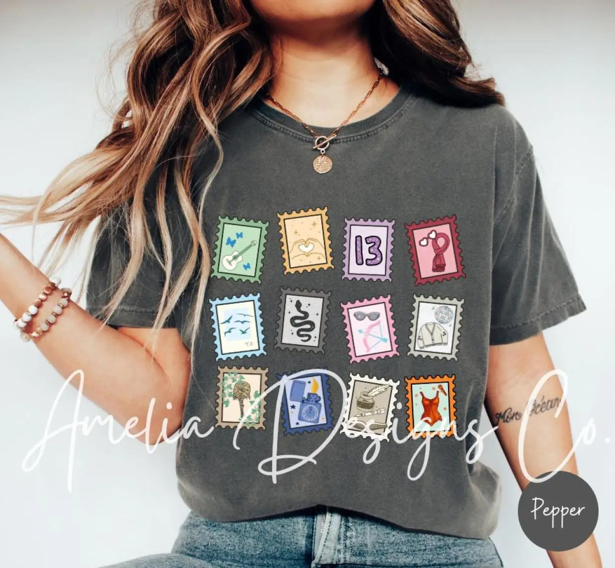 Eras Stamps Shirt | Comfort Colors Shirt | Eras T-Shirt | Cute Music Symbols | Music Fan Gift, Retro Styles, Bring Back the