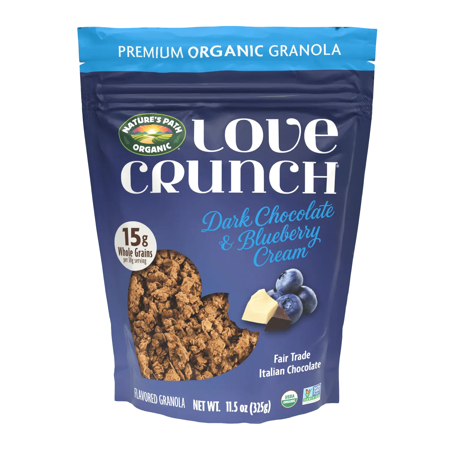 Dark Chocolate & Blueberry Cream Granola