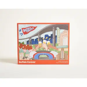 Buffalo Forever 1,000 Piece Jigsaw Puzzle