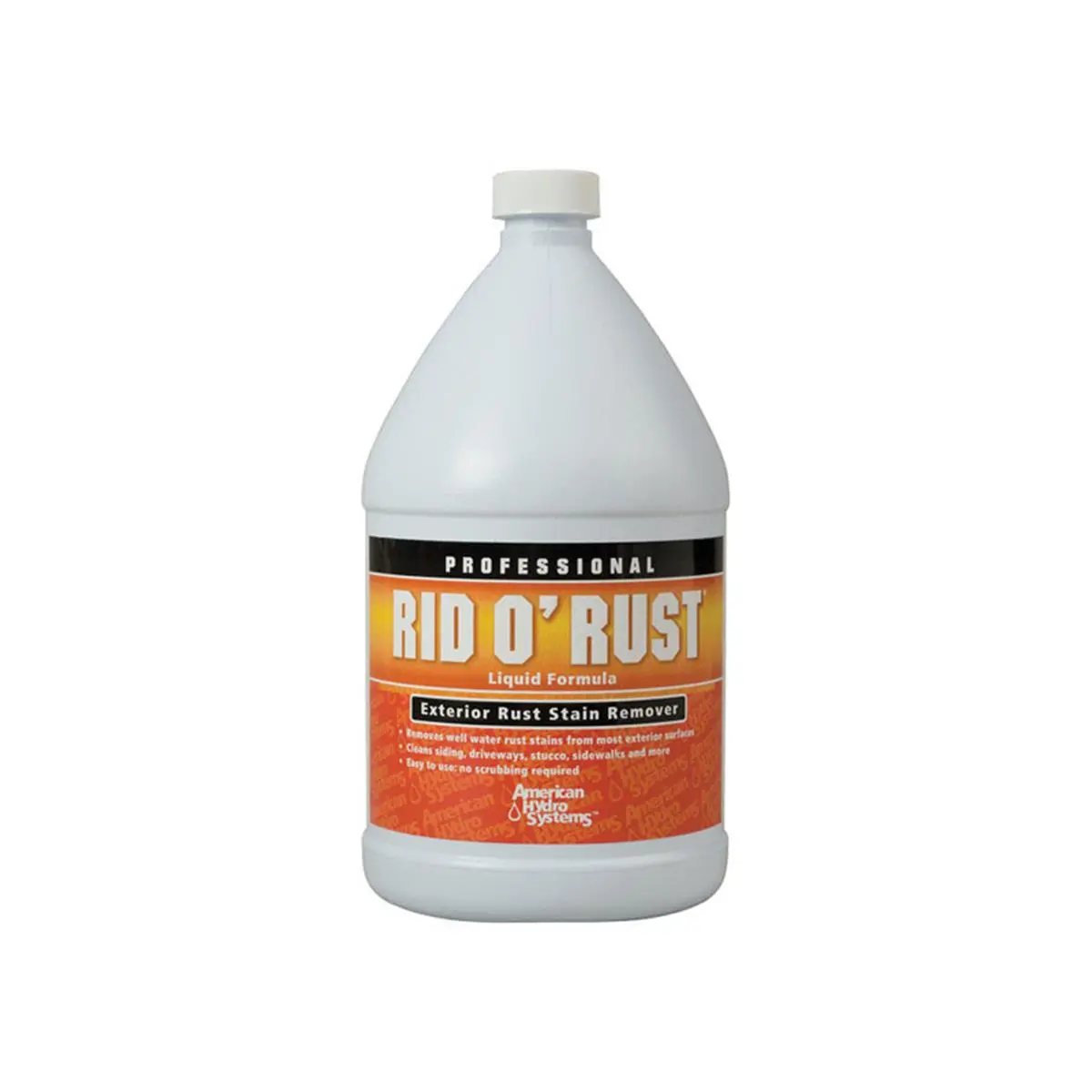 American Hydro Systems  1 gal Rid O Rust Liquid Exterior Rust Stain Remover - Pack of 4