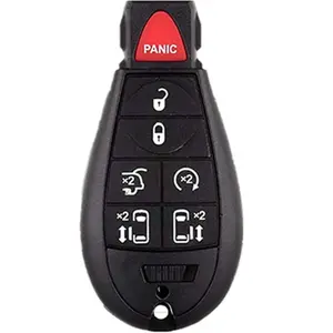 Key Fob Case Replacement for Town and Country Dodge Grand Caravan IYZ-C01C M3N5WY783X56046708AB56046708AE(Just a Case)