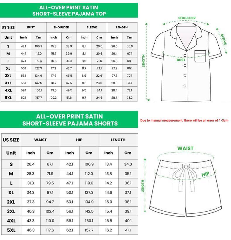 DST 1913 Black PRINT Satin Short Pajama Set, Sorority Club Short Pajamas, Matching Family Sleepwear Set, Pajama Set For Men Women Kids