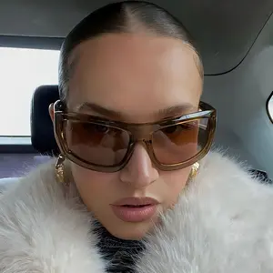 Y2K Korean version outdoor UV-resistant sunglasses for men and women, fashionable street style sunglasses