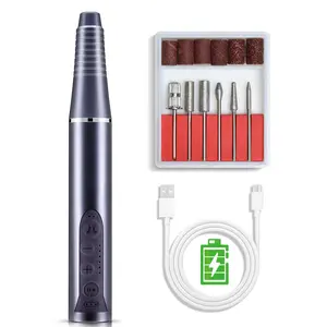 JODSONE Controllable Speed Portable Nail Drill Professional Electric 30000RPM Home Salon Polishing Manicure Nail Drill
