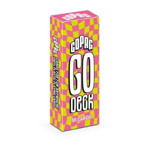Copag Go Deck 100% Plastic Travel Playing Cards – Regular Index (Chess Design)