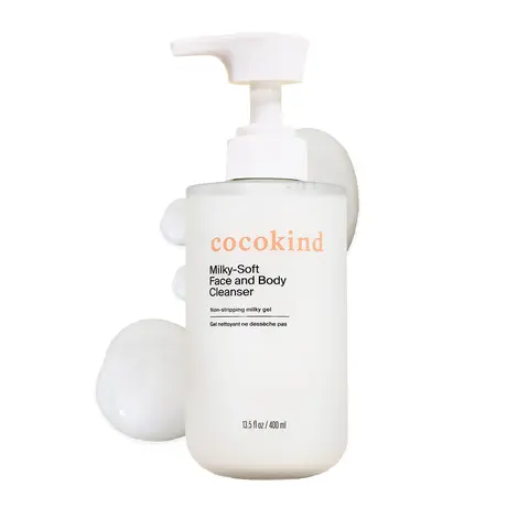 [cocokind] Milky-Soft Face And Body Cleanser | Gentle Face & Body Wash | Sensitive Skin-Friendly