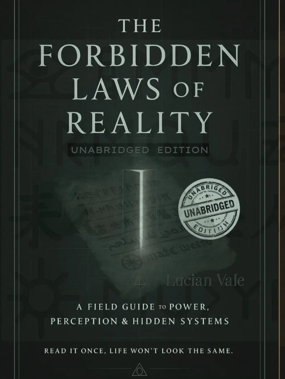 Kalen Junior's "Summary Forbidden Laws of Reality" Revelation-Focused Paperback Book - Memoir, Self-Help Guide for Exploring Hidden Truths and Subtle Cracks in Reality