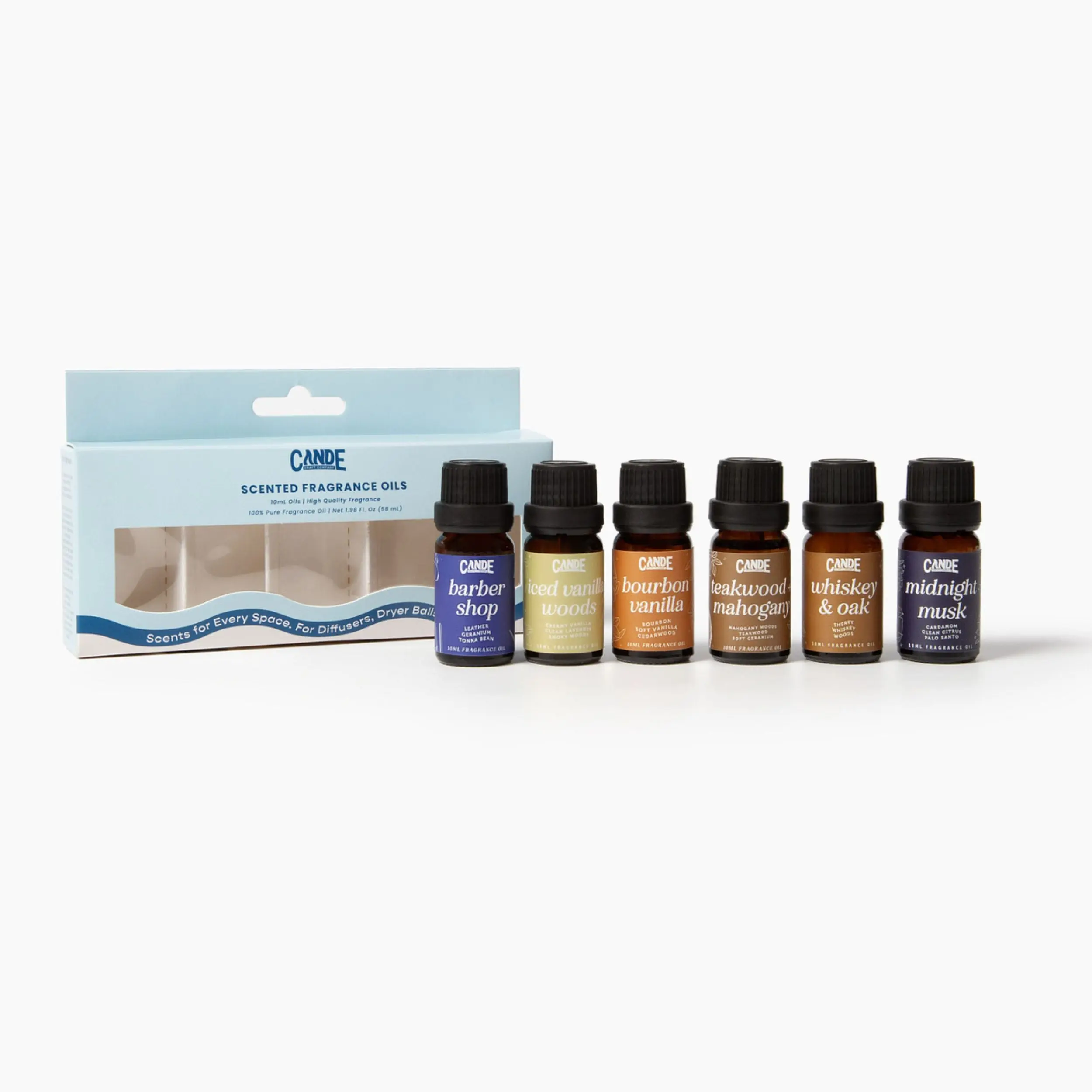 6 Pack Fragrance Oil Set for Home & Car | Long Lasting Scent Oils for Diffusers, Candles, Fresheners 6 Pack Fragrance Oil Set for Home & Car | Long Lasting Scent Oils for Diffusers, Candles, Fresheners