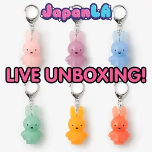 *LIVE UNBOXING* Miffy Goes Pastel Jelly Keychain Blind Box