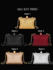 Mini Sparkling Sequin Tote Bag, Dazzling and Charming, Elegant and Exquisite, Rhinestone Decor, Perfect for Parties, Weddings, Galas