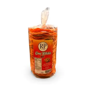 RP Corn Tostadas Rojas-Red 30 ct. - Authentic Mexican Snack with Vibrant Red Color and Crispy Texture