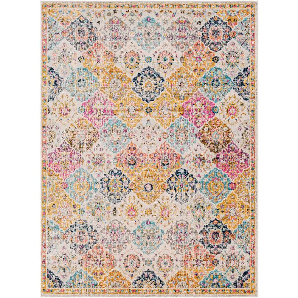 Surya Harput HAP-1018 Mustard Traditional Machine Woven Rug