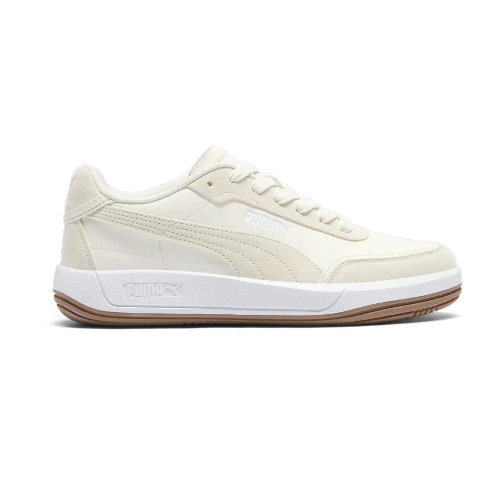 PUMA Womens Club Pearl Lace Up Sneakers Shoes Casual - Off White PUMA Womens Club Pearl Lace Up Sneakers Shoes Casual - Off White