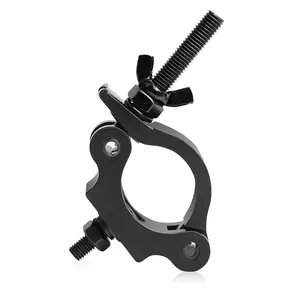 METYONLASER Safe Stage Lighting Accessory Kit - O-Clamp, Quick-Release Truss Half-Coupler, Pole Mounting Bracket, Moving Head Light Hook